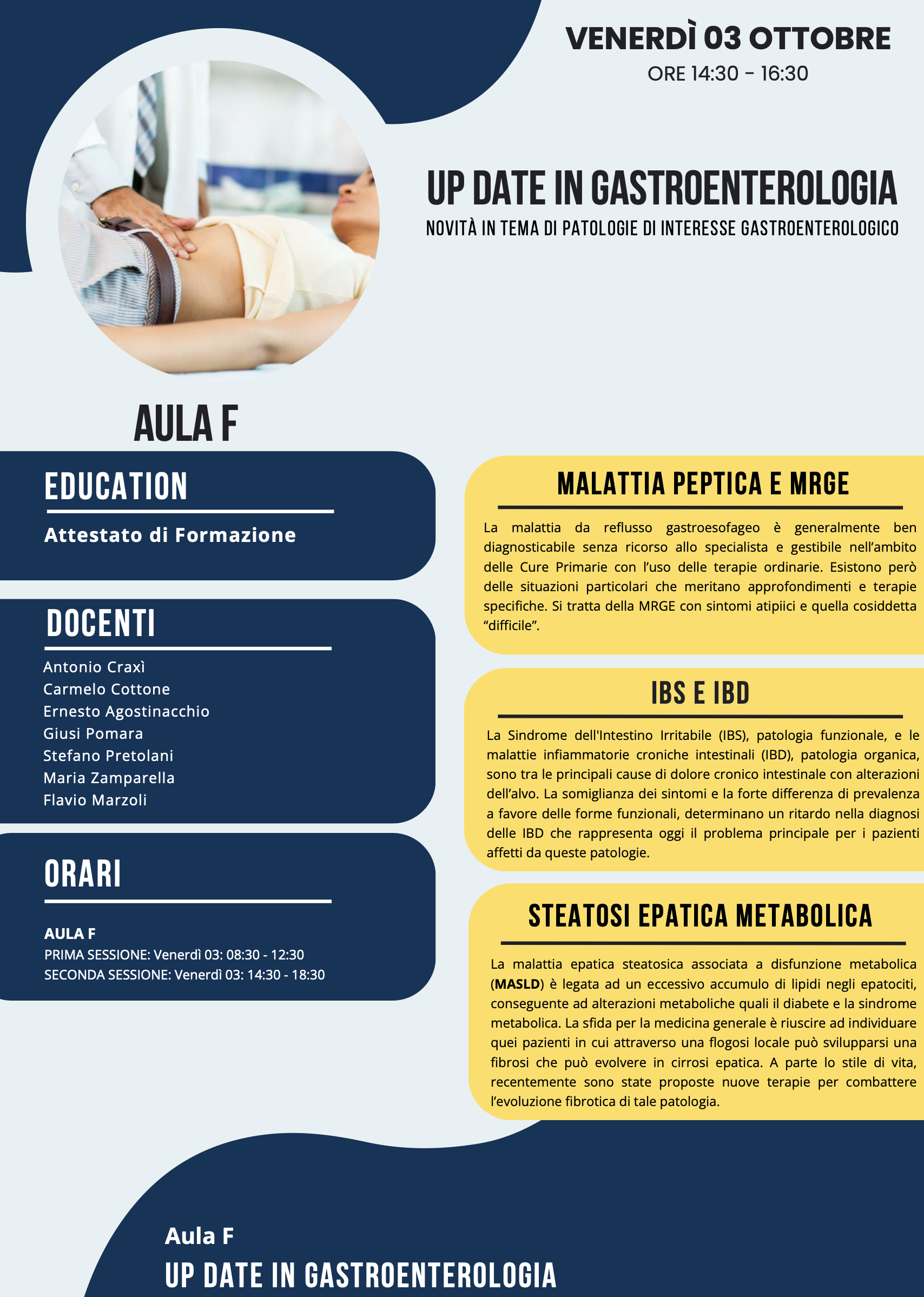 UP DATE IN GASTROENTEROLOGIA - 13° CONGRESSO NAZIONALE SIICP _img